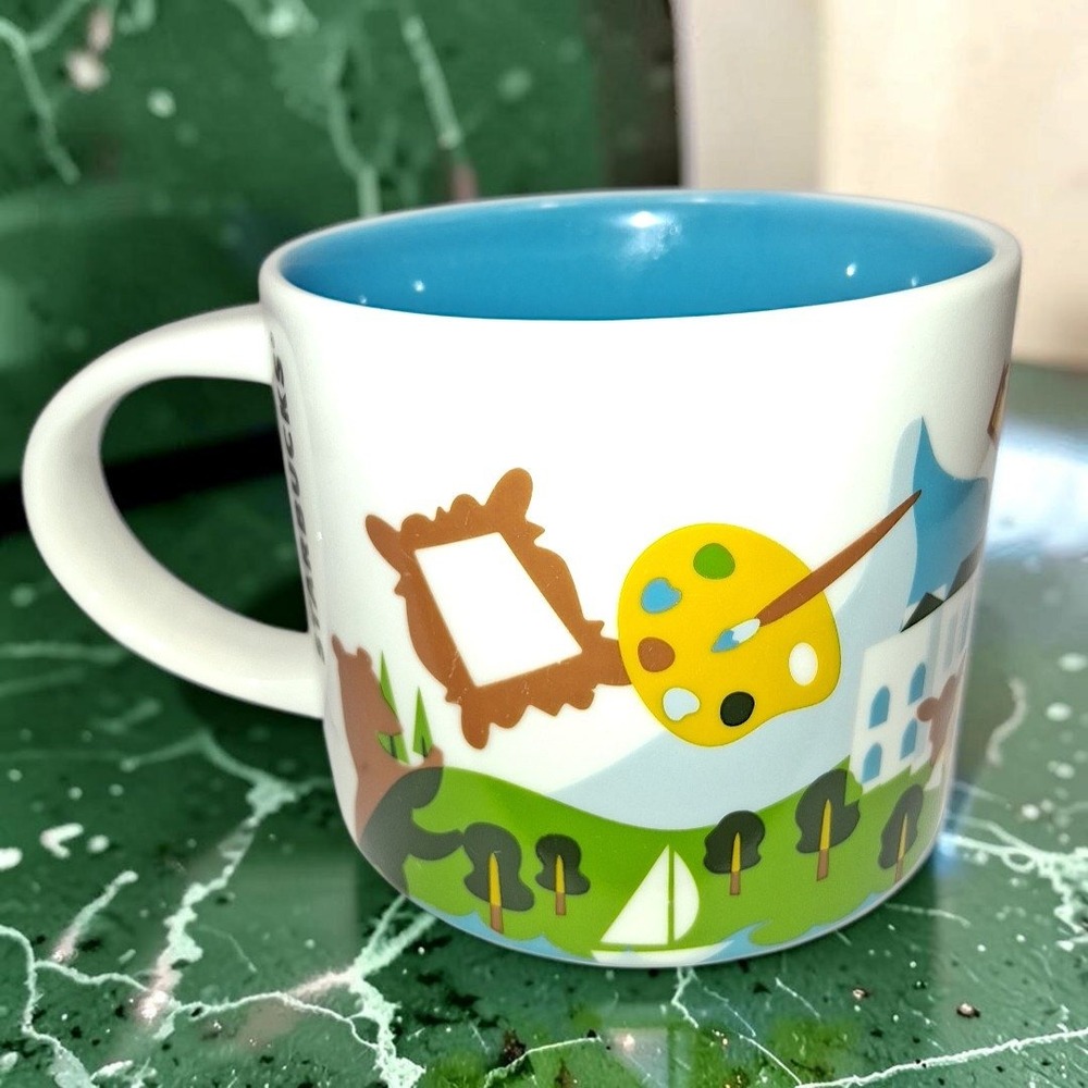 Starbucks You Are Here Switzerland Mug 2018 14oz Coffee Cup YAH City Collection